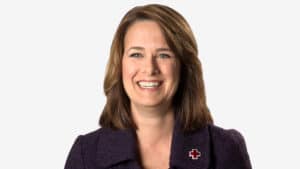 Cindy Erickson, the Regional Chief Executive Officer (CEO) of Red Cross St. Louis