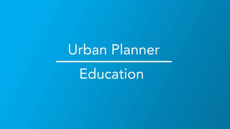 Urban Planner Education - Career Girls