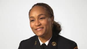Firefighter career advice for girls: Watch Veronie Steele-Small, the first female African-American Battalion Chief at the Los Angeles County Fire Department
