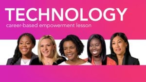 5 diverse women role models from video on exploring technology careers