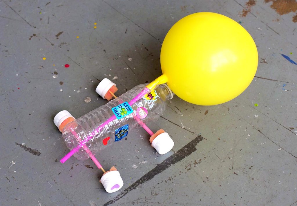 Balloon Car Career Girls Empowerment Activity