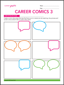 Career Comics 3 printable