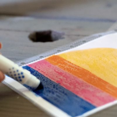 Screen printing diy art project for careers in the arts