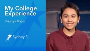 Get college advice from design major Sydney, at University of San Francisco. She gives tips on how to choose a major, adjusting to college life and being successful in college.