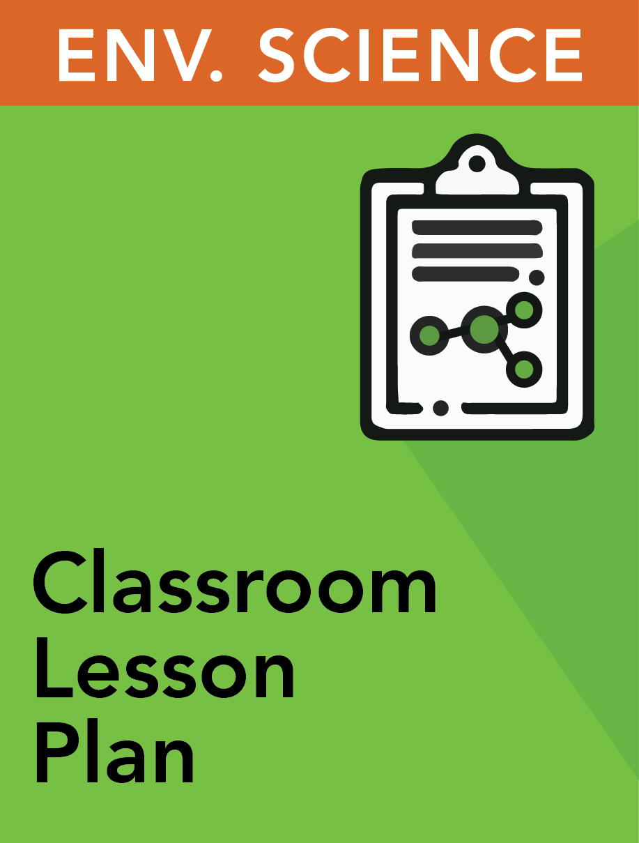 Environmental Science careers classroom lesson plan icon