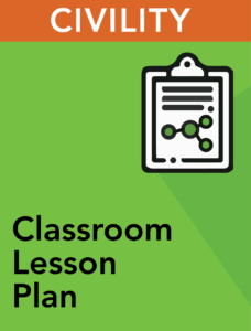 Importance of Civility green icon classroom lesson plan page