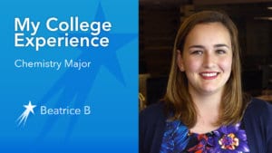 Beatrice B College Experience Chemistry Major