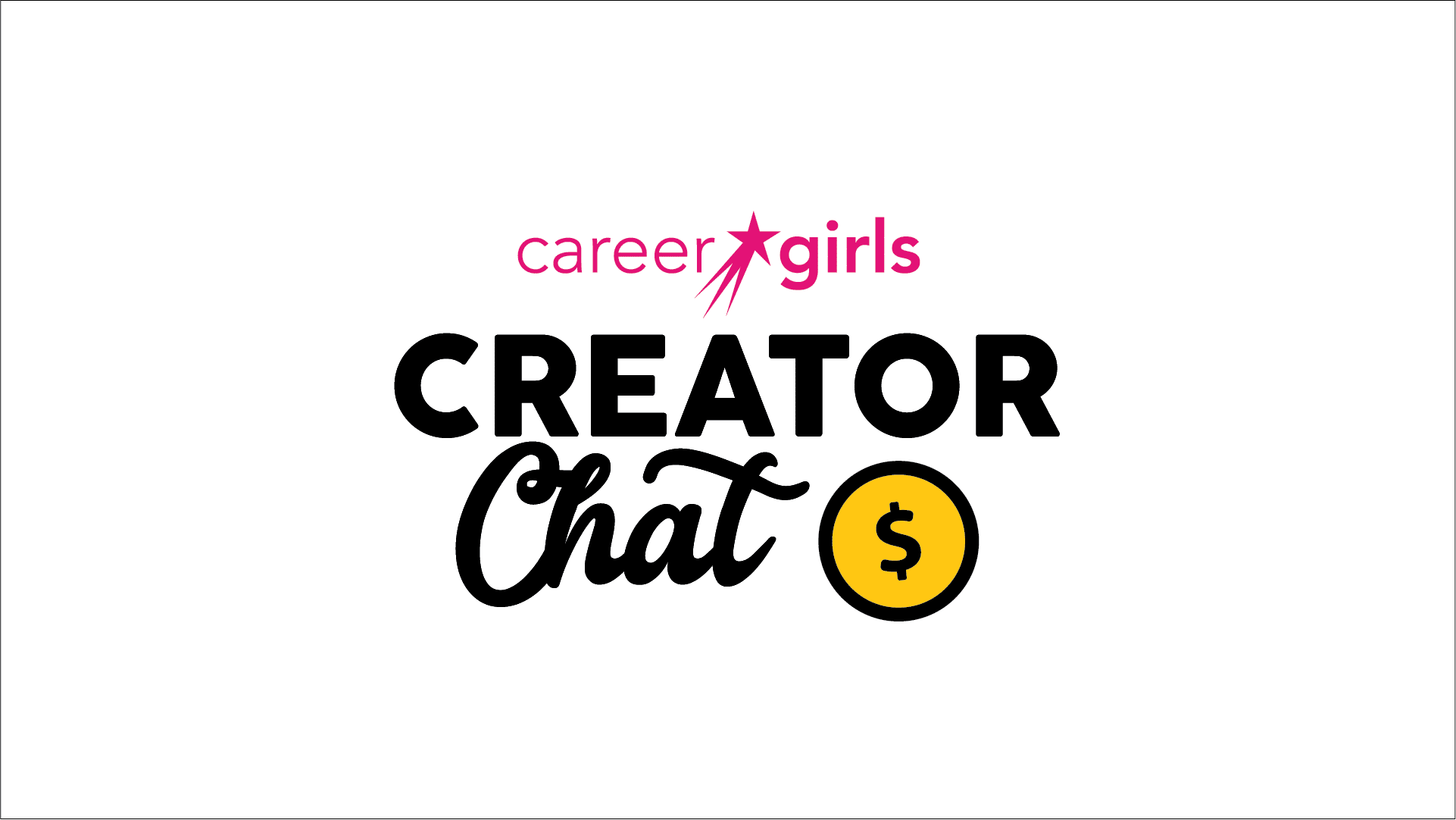 Creator Chat logo for Making a Living as a Creator with a dollar sign logo