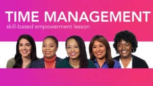 Time management empowerment video thumbnail