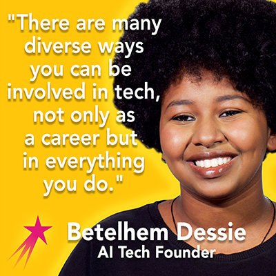 Betelhem Dessie free motivational classroom poster: 