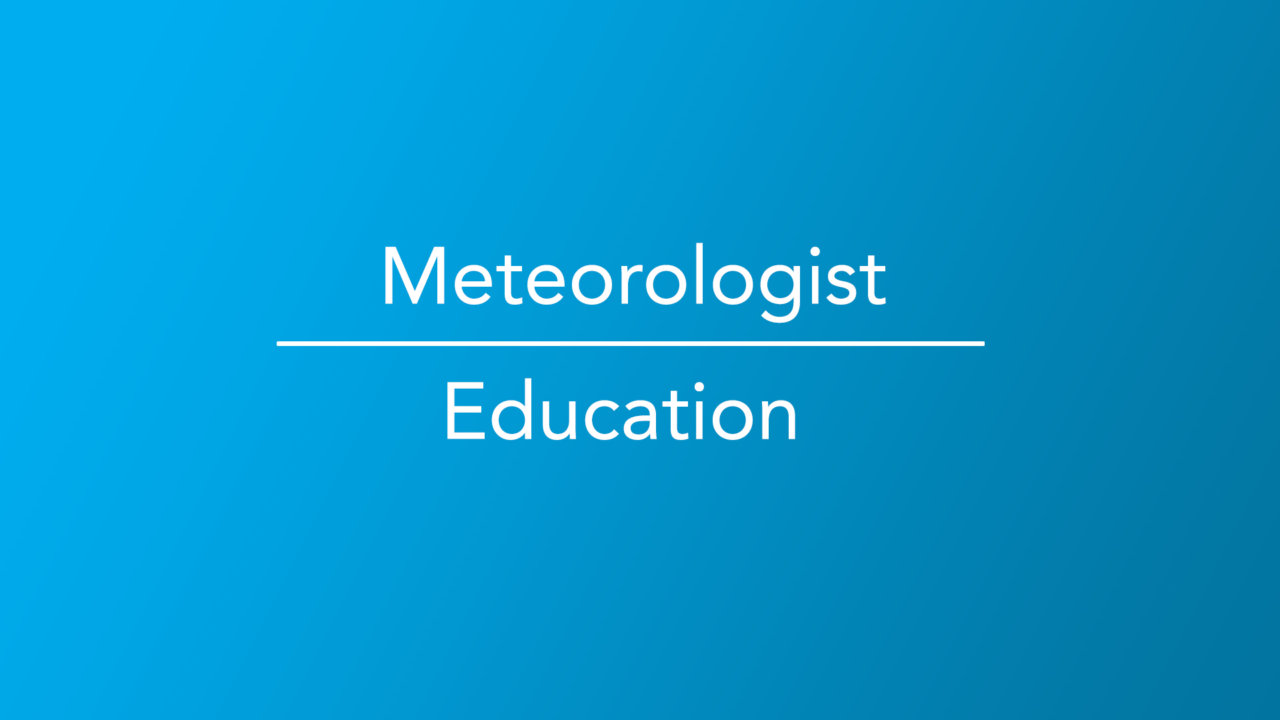 How to a Meteorologist Career Girls Explore Careers