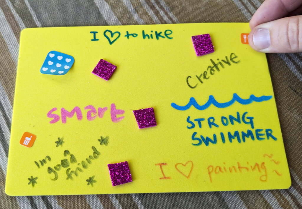 Authenticity Empowerment Activity - Step Three - Decorate