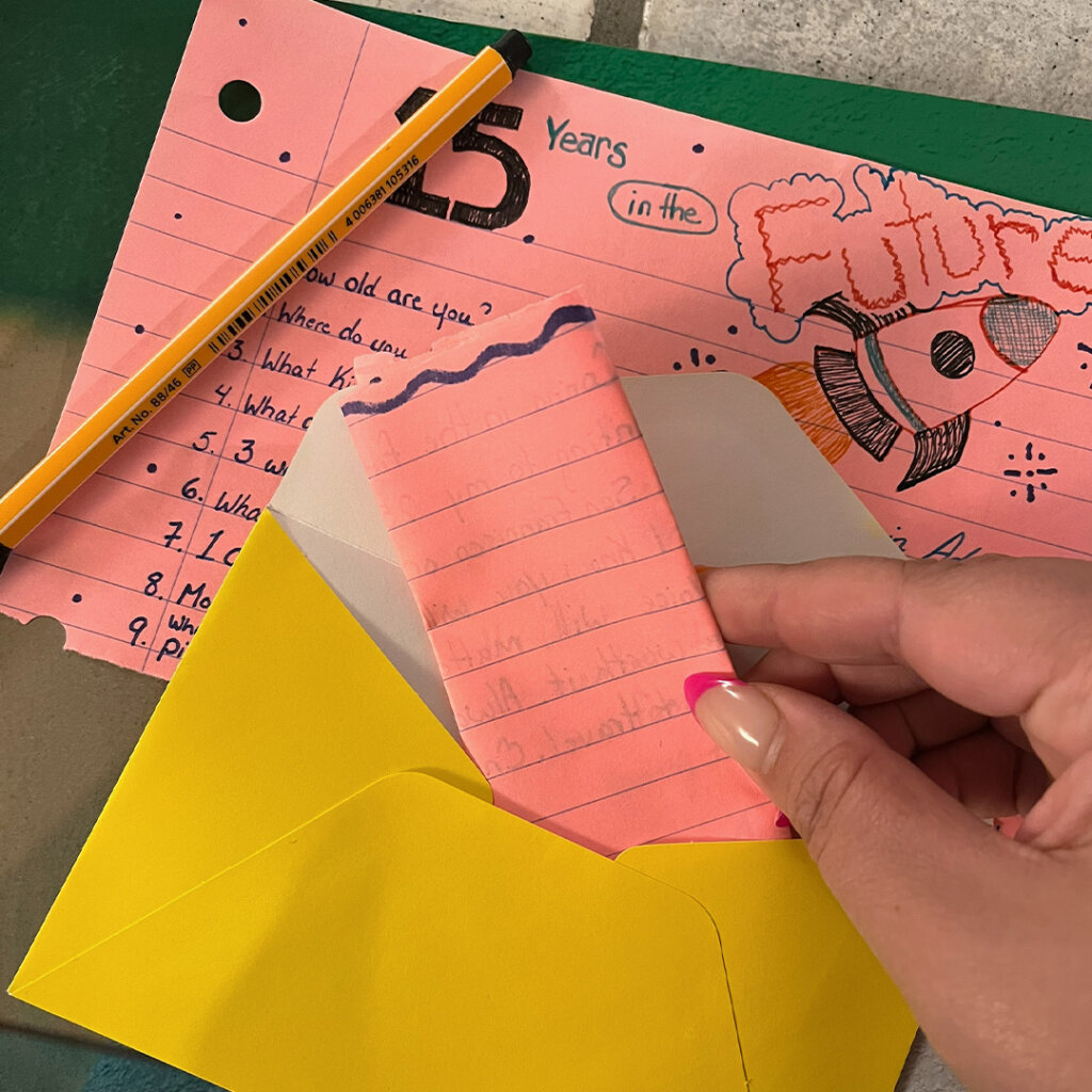 Investing Early Empowerment Activity - Letter to my future self - put in envelope