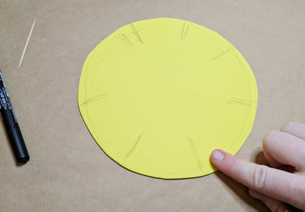 Animation Wheel Activity - mark for cuts