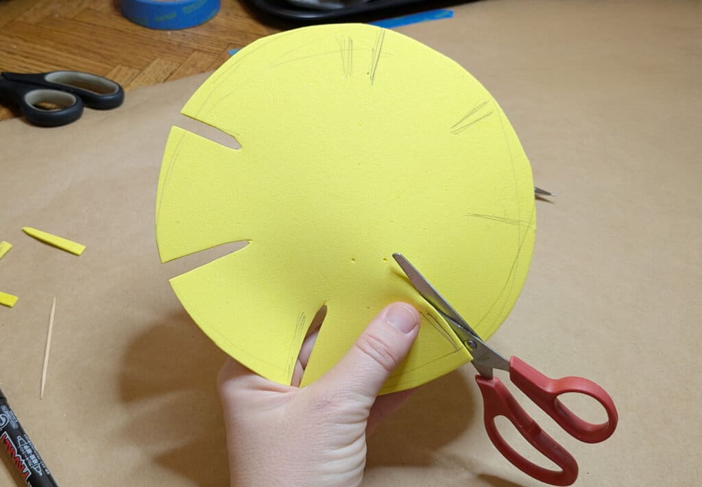 Animation Wheel Activity - cut out notches