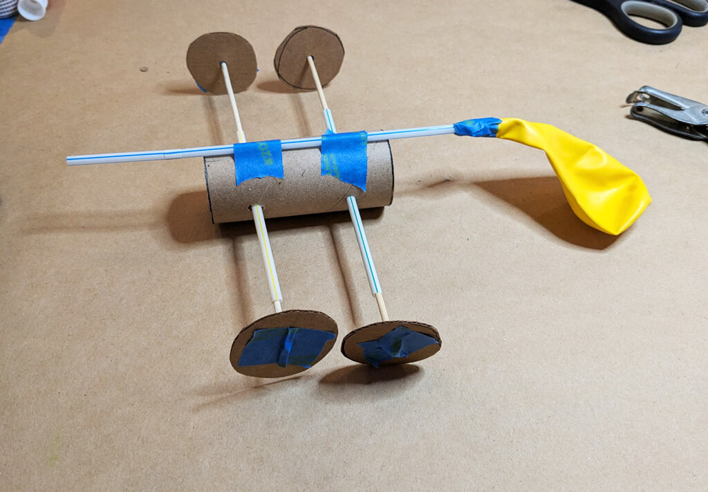 Balloon Car Engineering Activity - Step 9