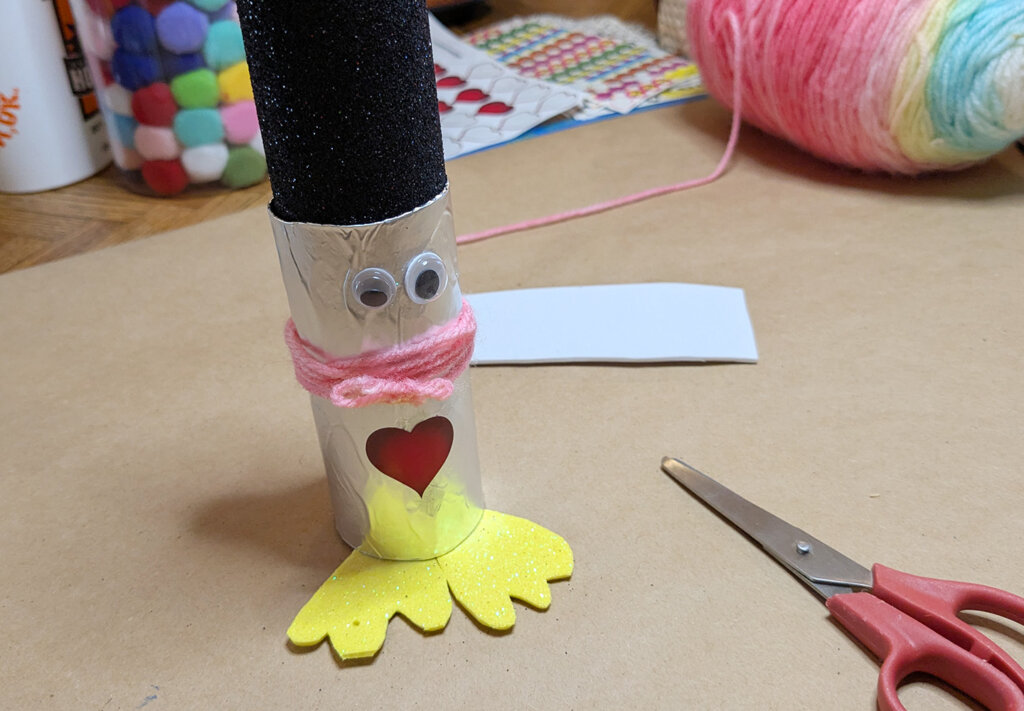 Craft Mini-Robot #2 - Activity for AI Career Exploration - add more decorations