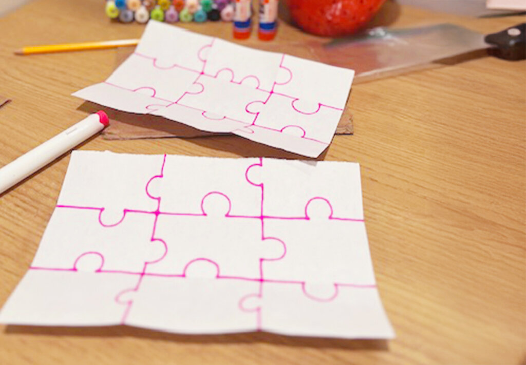 Make Your Own Puzzle Step 4 group Activity for Strategic Thinking Empowerment Video