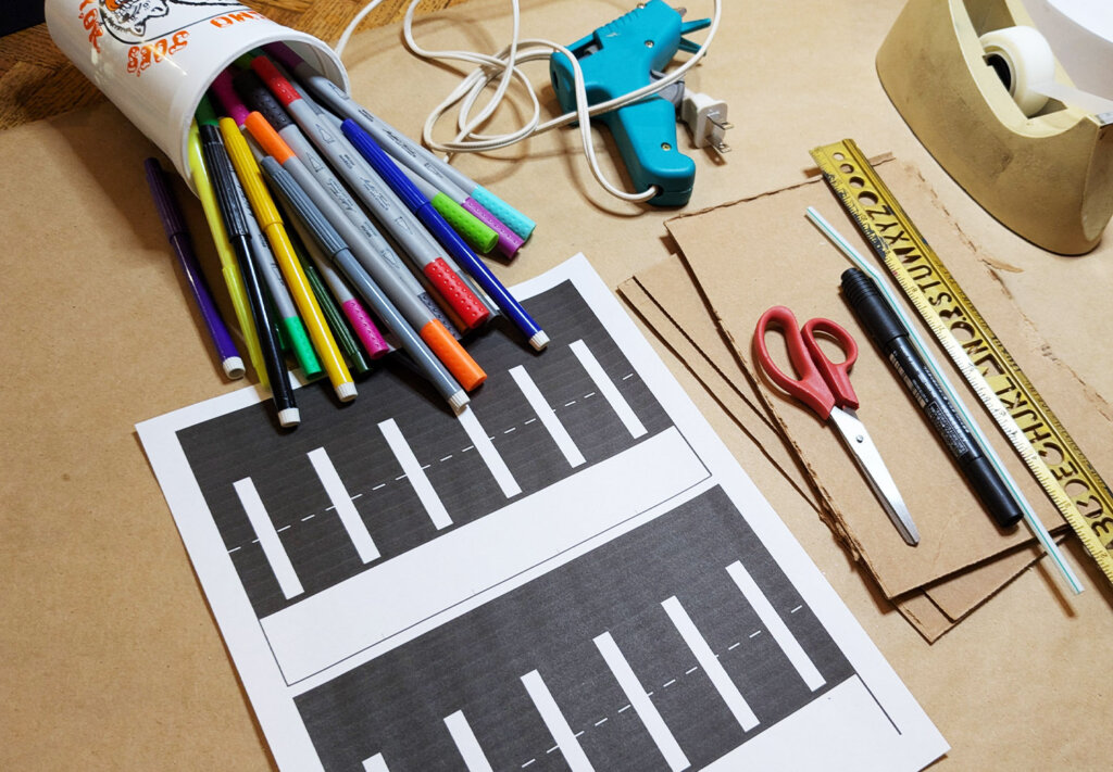 Zoetrope activity - materials
