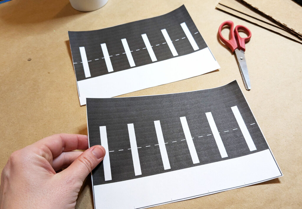 Zoetrope activity - cut out pieces
