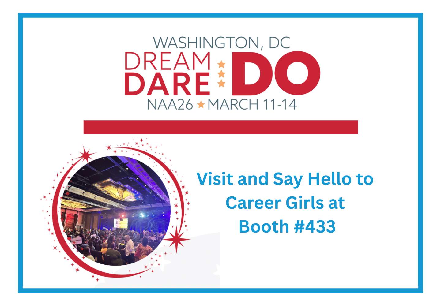 Career Girls is looking forward to exhibiting at the National Afterschool Association Convention