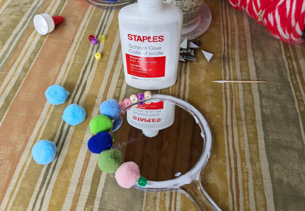 Glue objects to your mirror - Mirror Decoration Activity for Public Speaking video