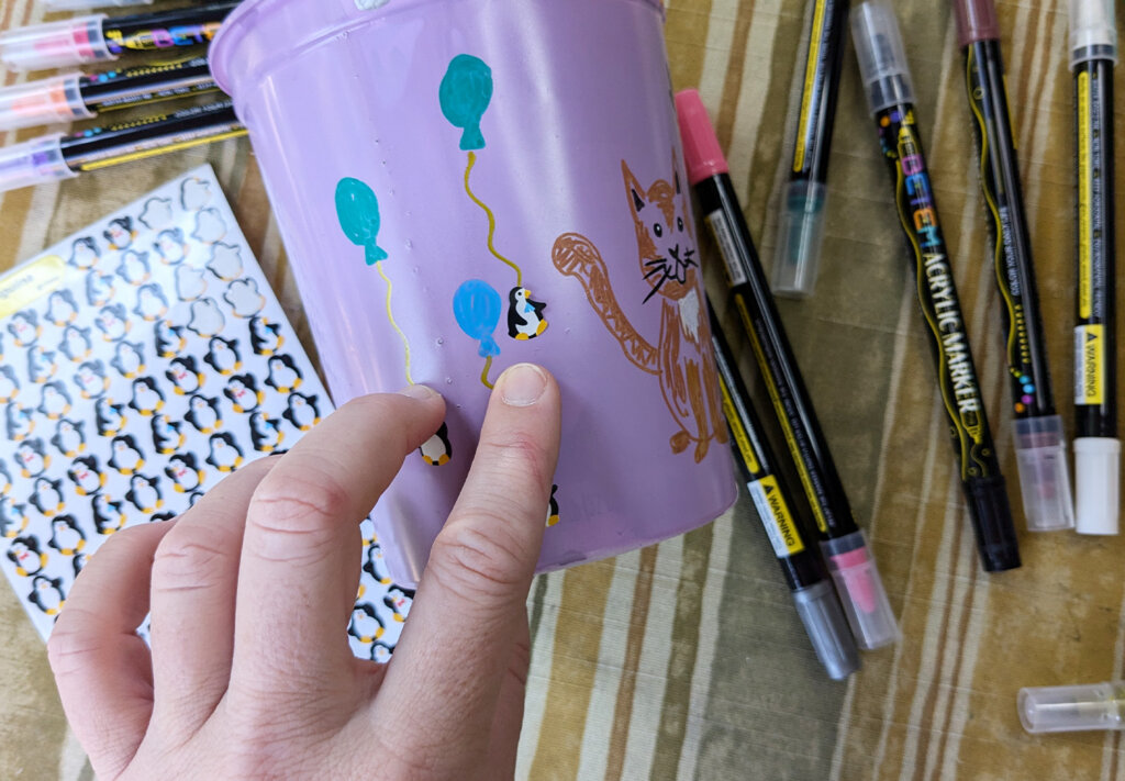 Add other decorations to your pot - Personalized Planters Activity - Using Creativity to Find Your Path video