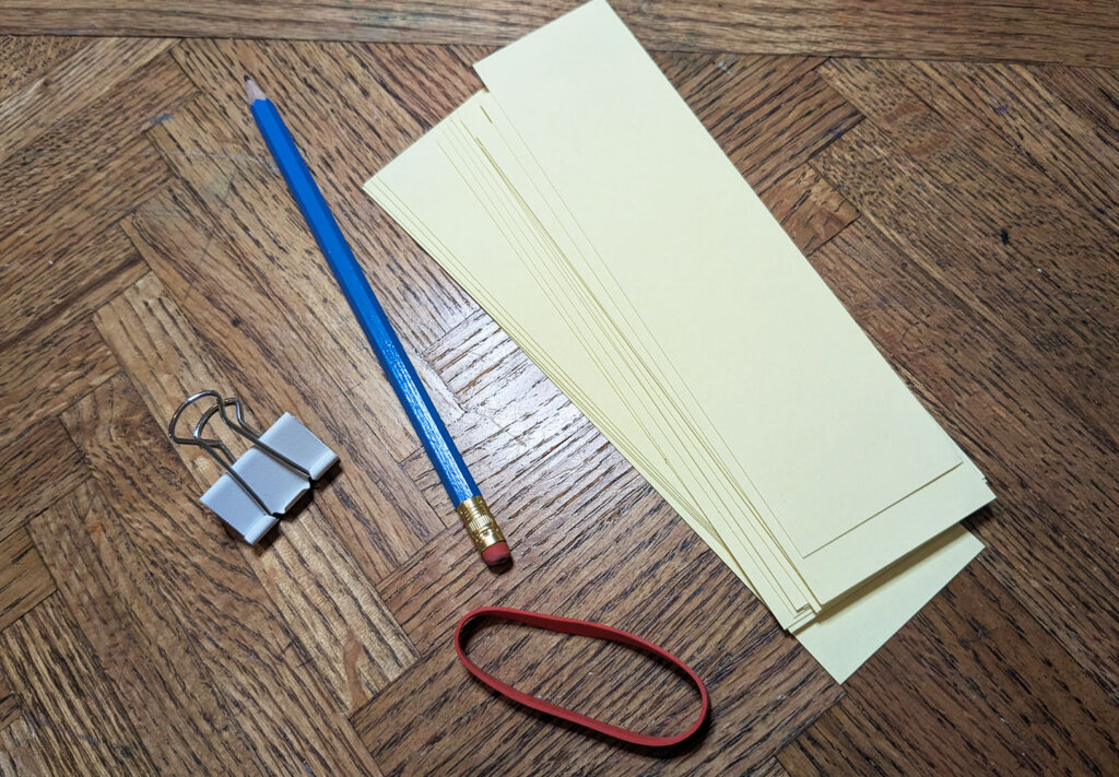 Flip Book Activity Step 1 Gather materials