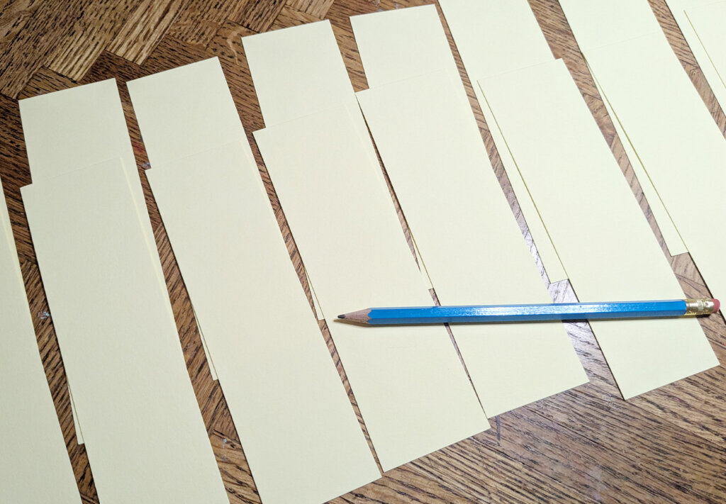 Flip Book Activity Step 2 Arrange your cards end to end